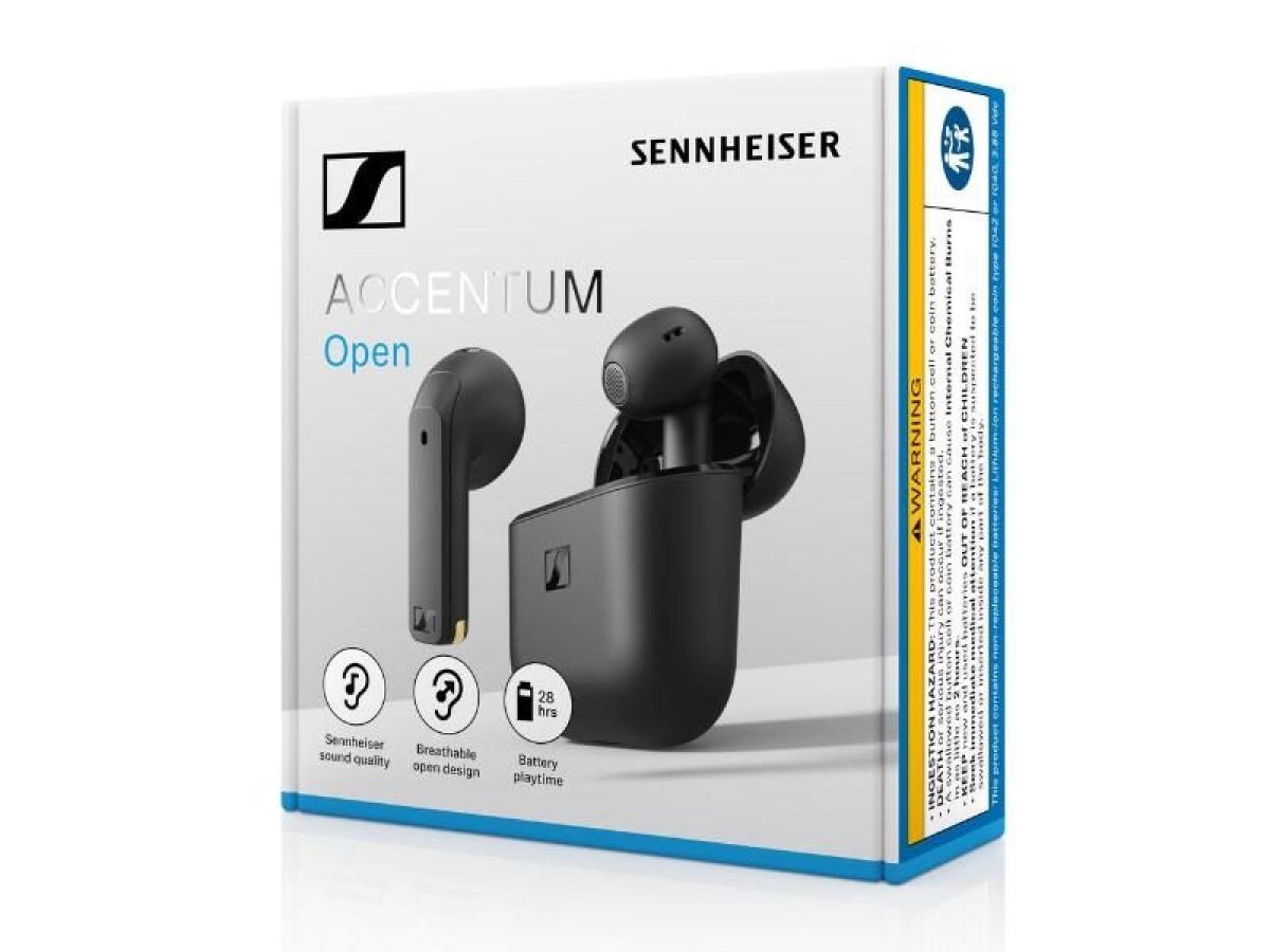 Sennheiser ACCENTUM Open Earbuds | Open-Ear Wireless Audio
