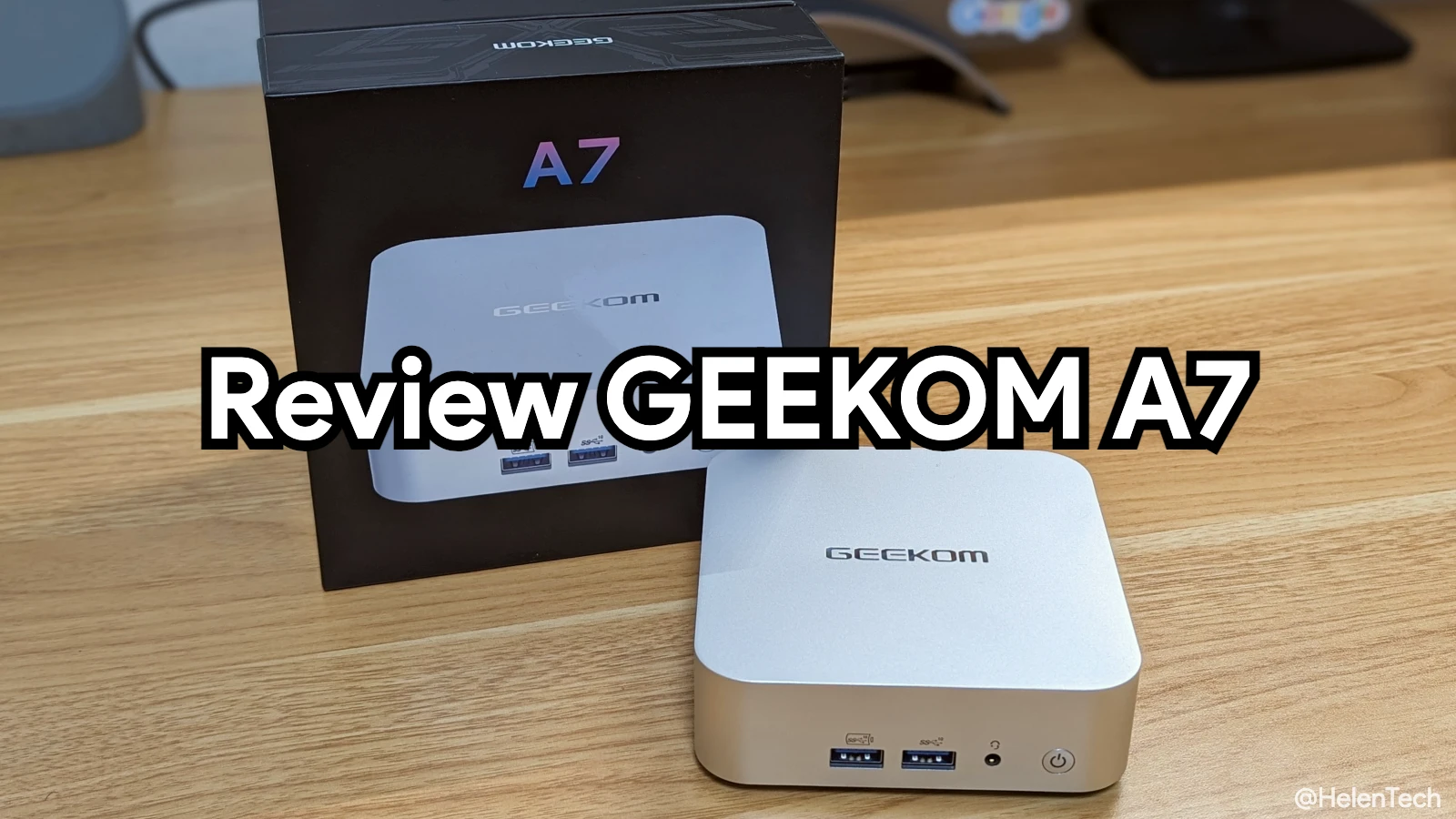 GEEKOM A7｣をレビュー。Ryzen 9 7940HS 搭載のパワフルなミニ PC