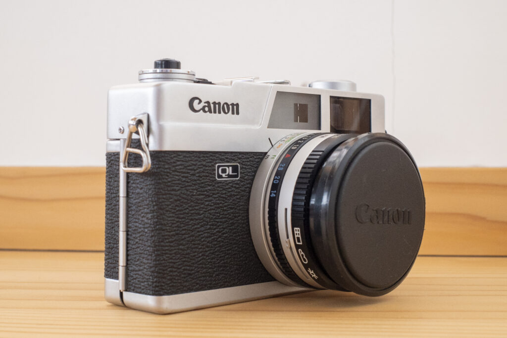 ニューキヤノネットQL19】レンジファインダーカメラのデビューに良さ