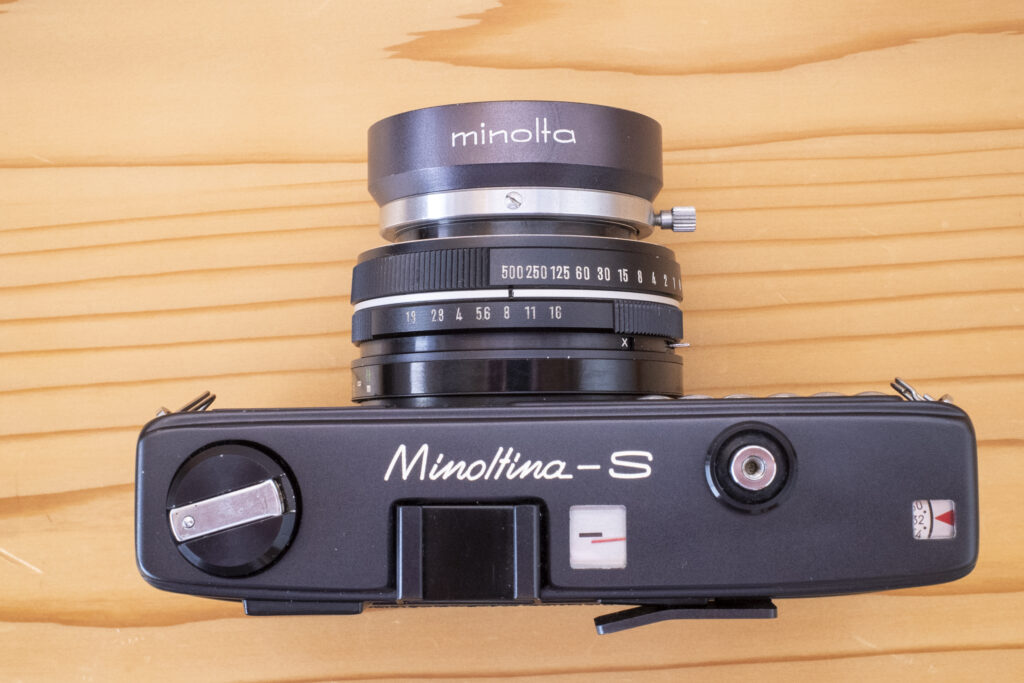Minoltina-S】時代を先取りした、ミノルタのコンパクトレンジ