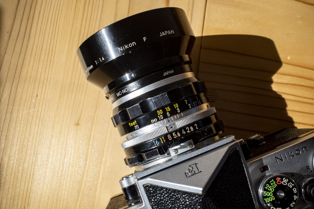 Nikkor-H Auto 50mm F2.0】ニコン F2 用にあえて普及版オート