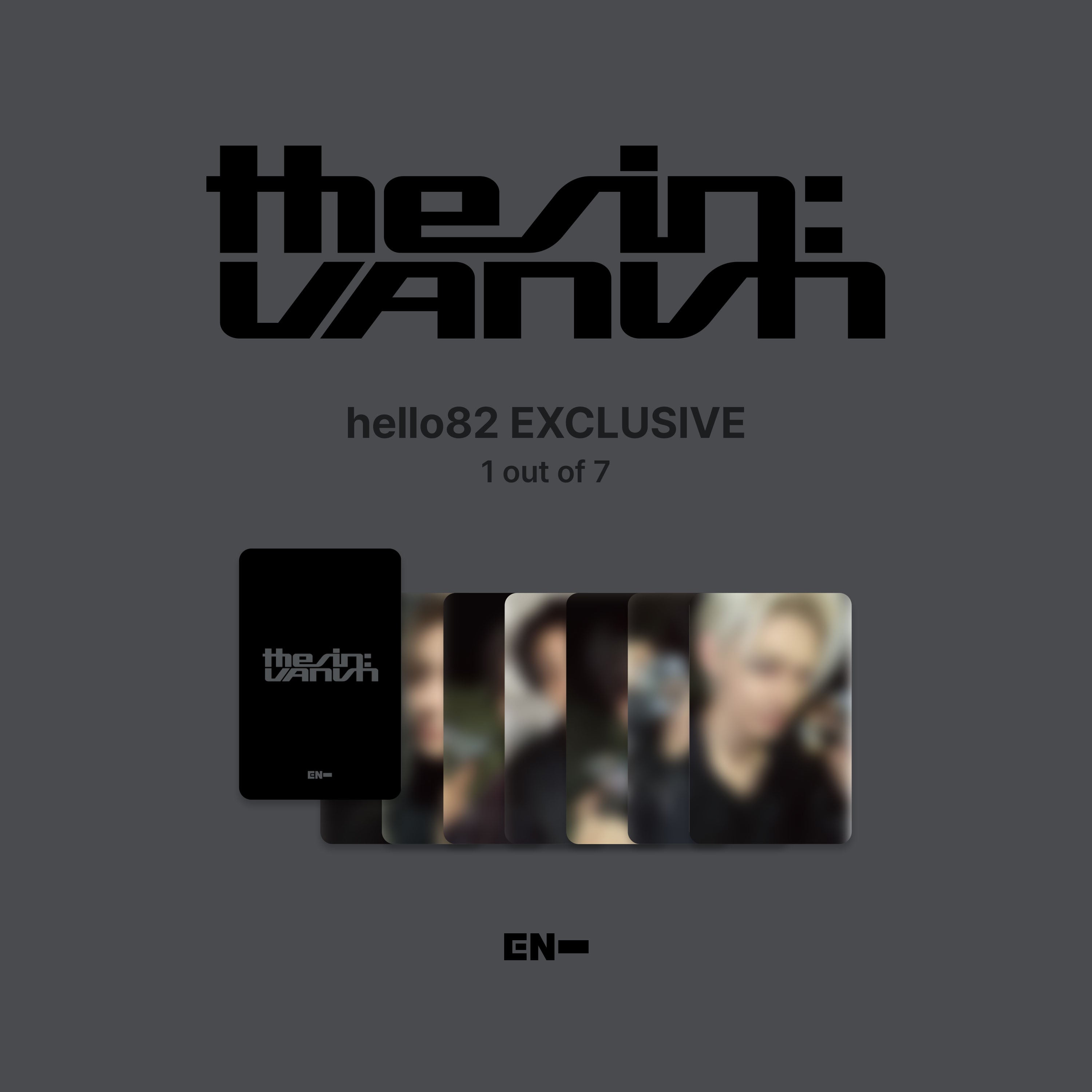 ENHYPEN - THE SIN : VANISH (hello82 Exclusive) – hello82.shop