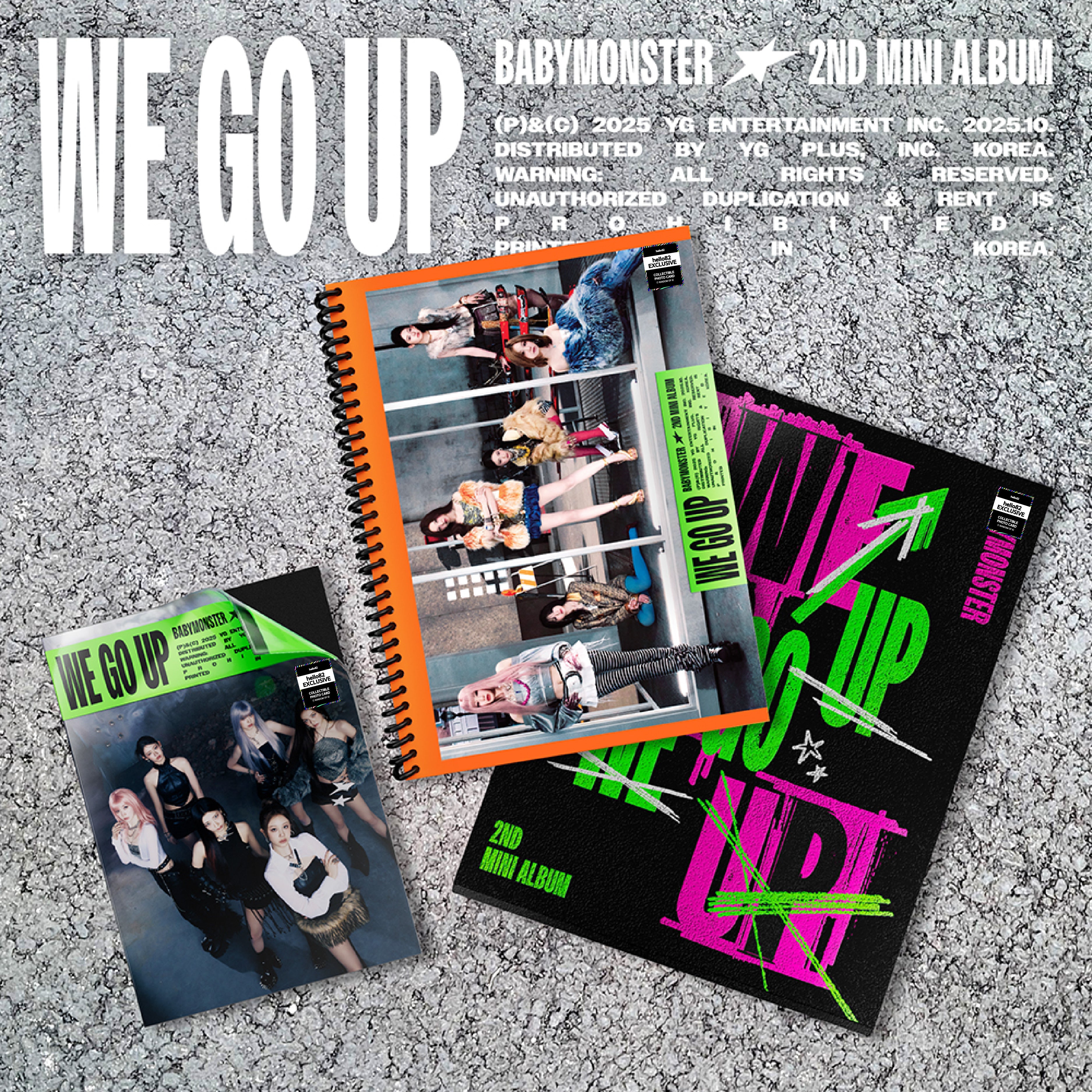 BABYMONSTER - WE GO UP - hello82 Exclusive – hello82.shop