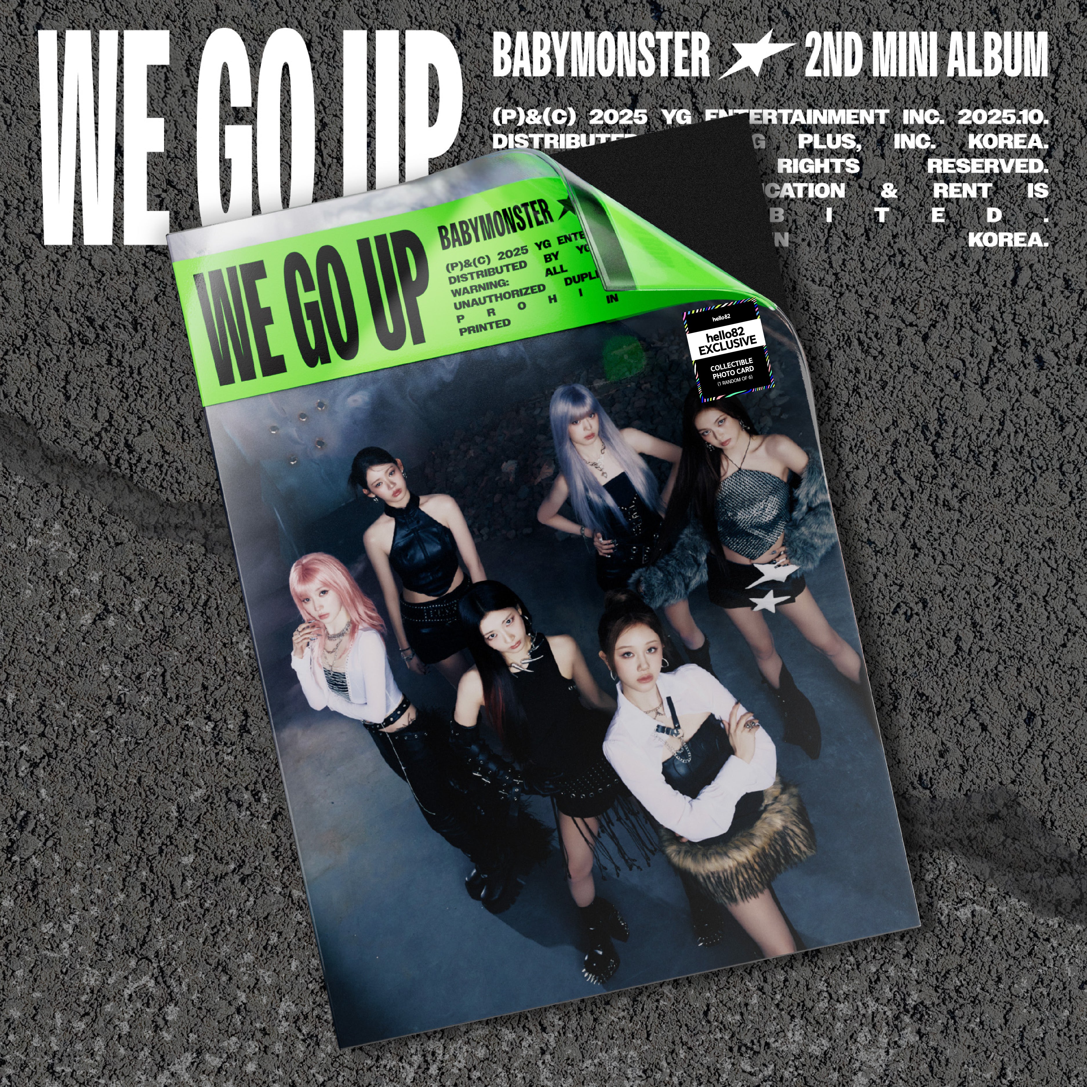 BABYMONSTER - WE GO UP - hello82 Exclusive – hello82.shop