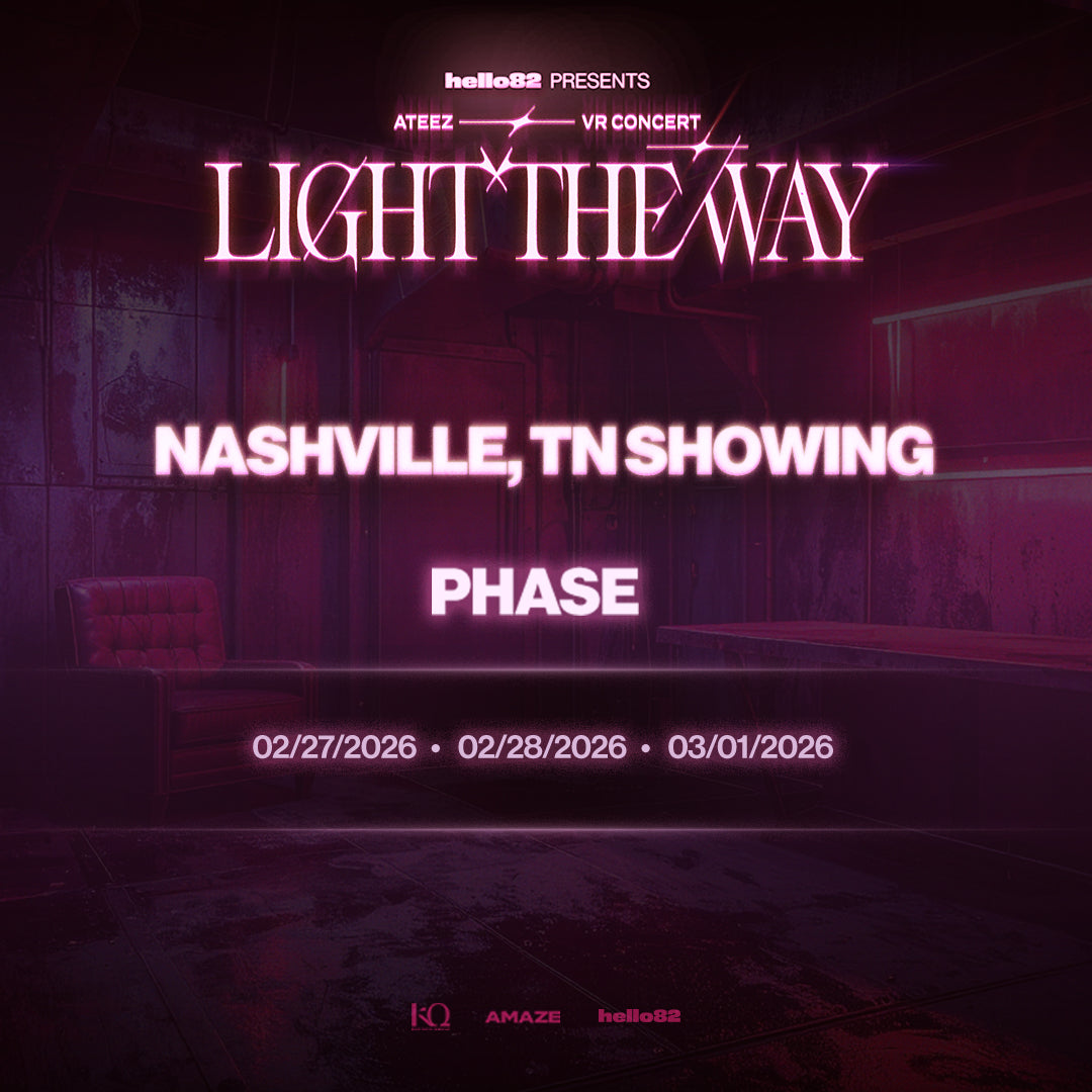 ATEEZ VR CONCERT : LIGHT THE WAY in NASHVILLE, TN – hello82.shop