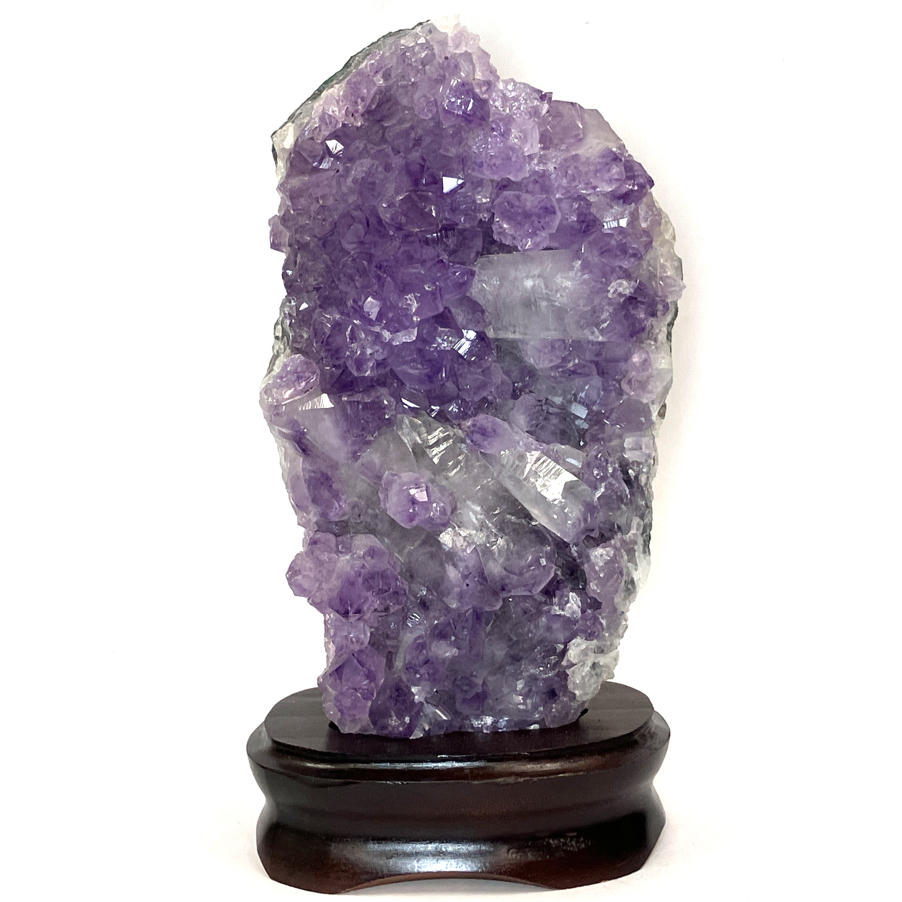 アメジスト台付 約1300g No,4631｜原石 | 天然石・パワーストーンの卸