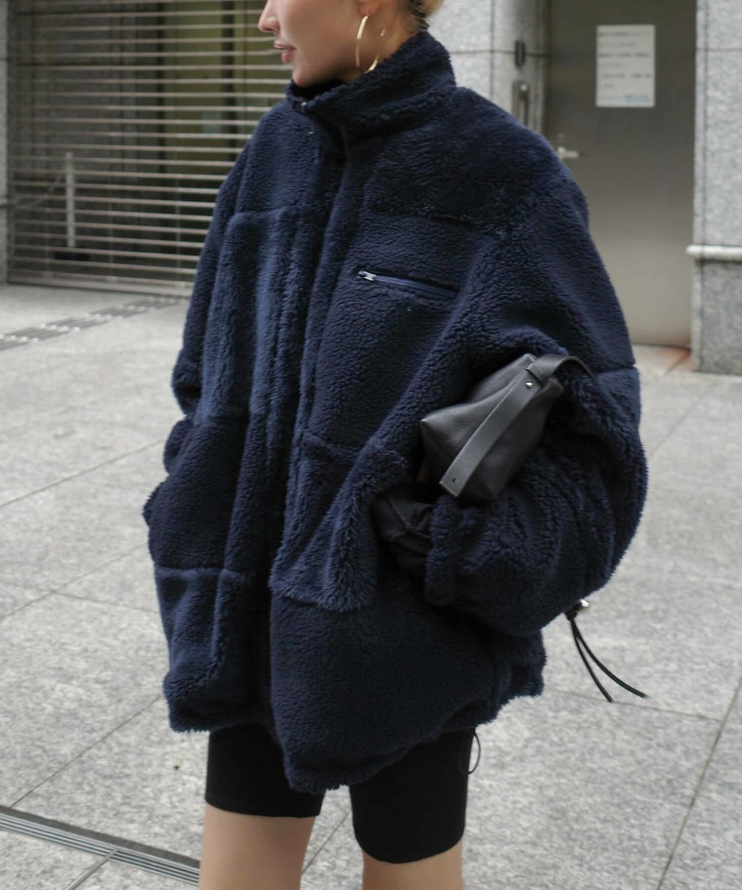 hideka original】2Way Boa Blouson | HEILIS