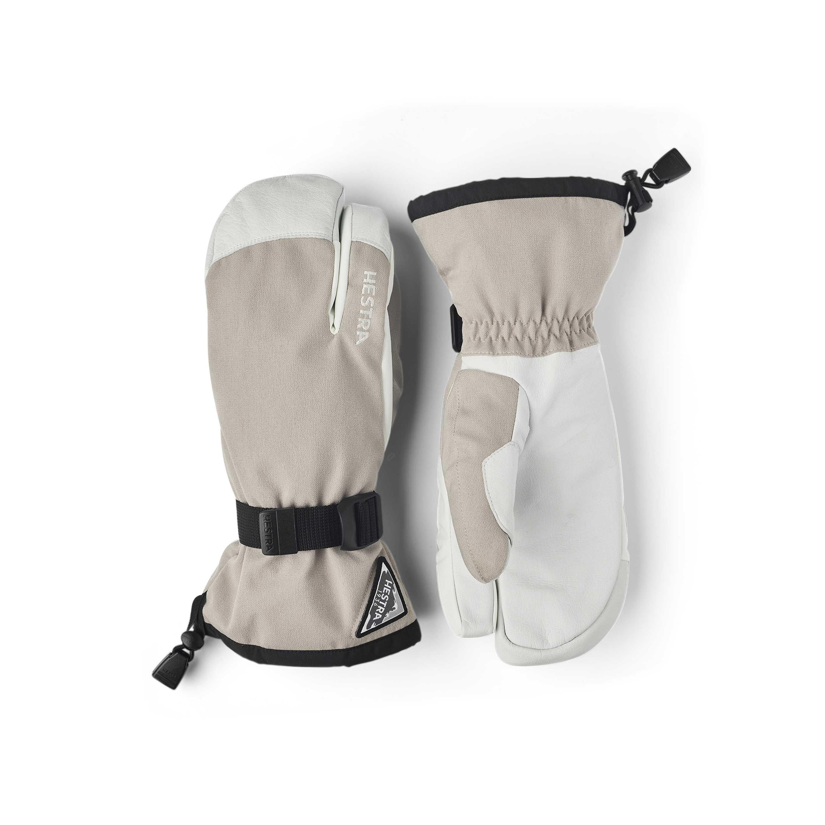 Powder Gauntlet 3-finger - Beige | Hestra Gloves