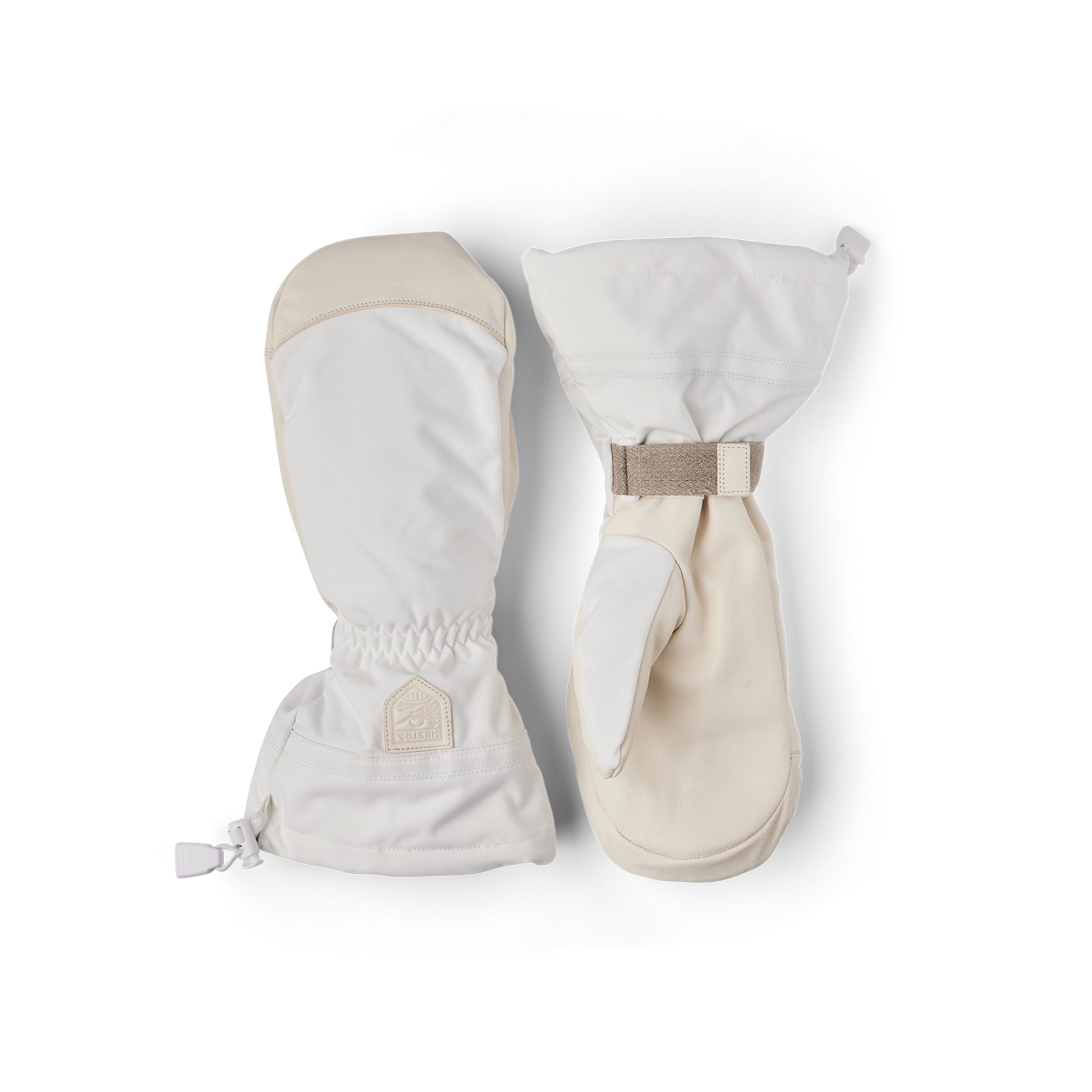 Mono Wool Mitt - Offwhite | Hestra Gloves