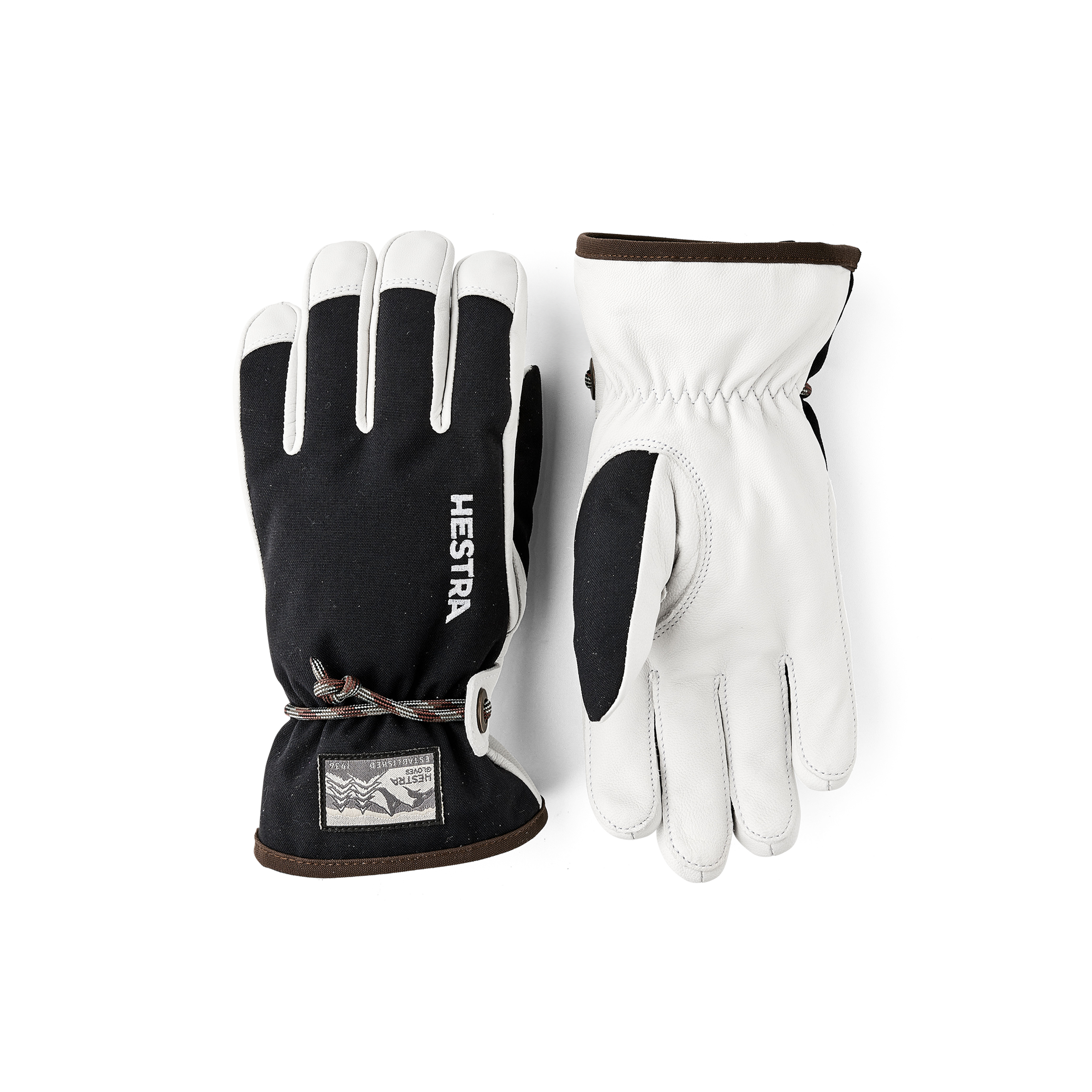 Wakayama Jr - 5 finger - Black | Hestra Gloves