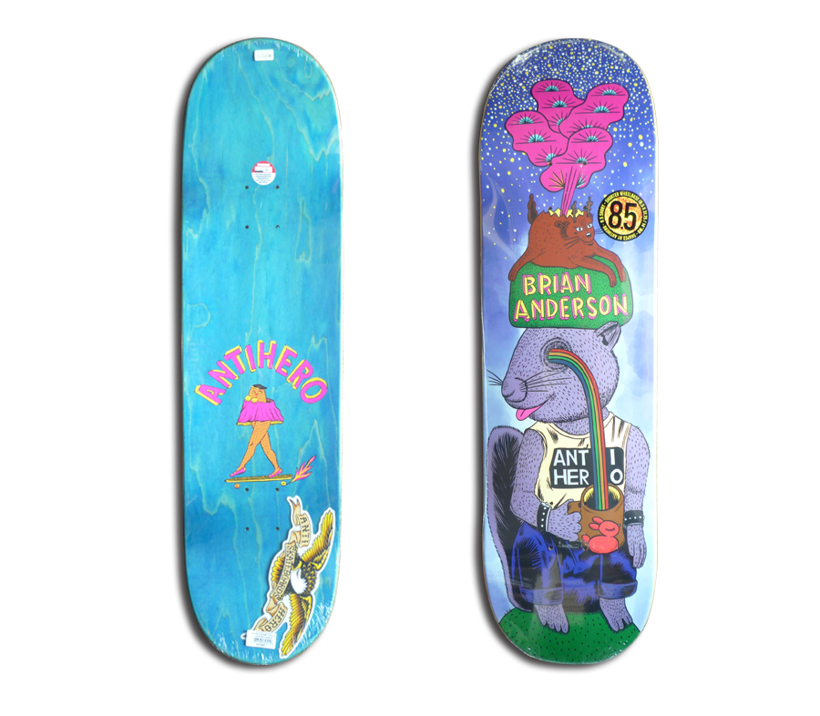 ANTI HERO BRIAN ANDERSON SOME LEGS DECK (8.5 x 31.75inch) アンチ