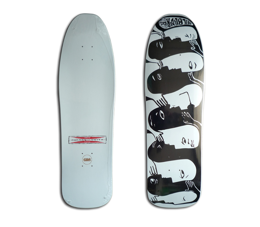 G&S NEIL BLENDER MODIFIED 80's FACES DECK (9.5 x 32inch) デッキ