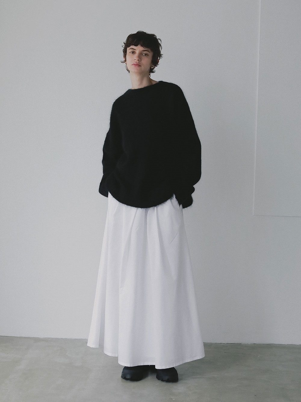 オックスフレアスカート | Skirt | HER. Online Store