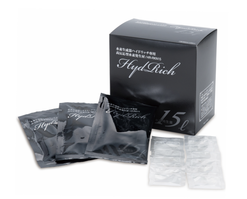 水素吸入器ハイドリッチ 水素発生材2箱セット定期コース ポイント15％還元