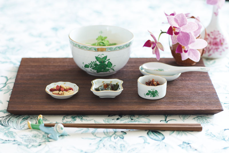 アポニー・グリーン] 豆皿3個セット