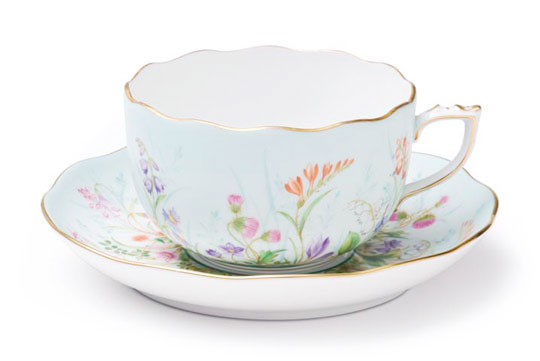 フォーシーズン] ティーカップ&ソーサー