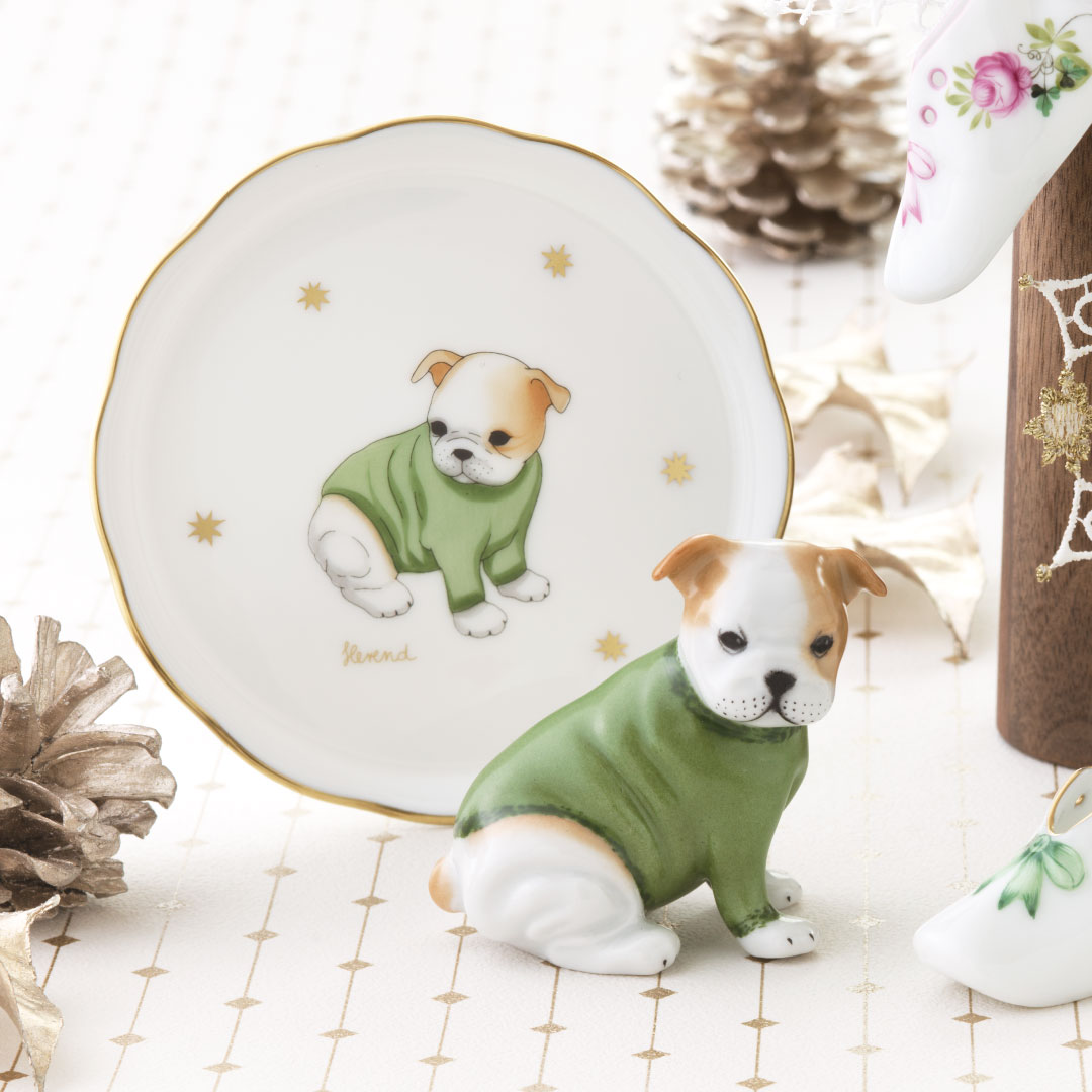 プチプレート ブルドッグベビー