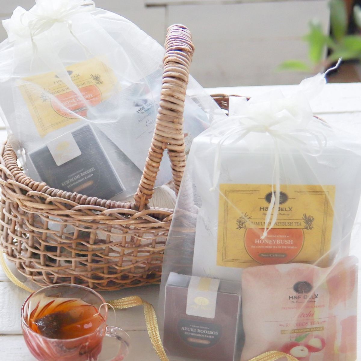 ママセット｜ノンカフェインティー3種（A/B）[M便 1/1] Giftset H&F