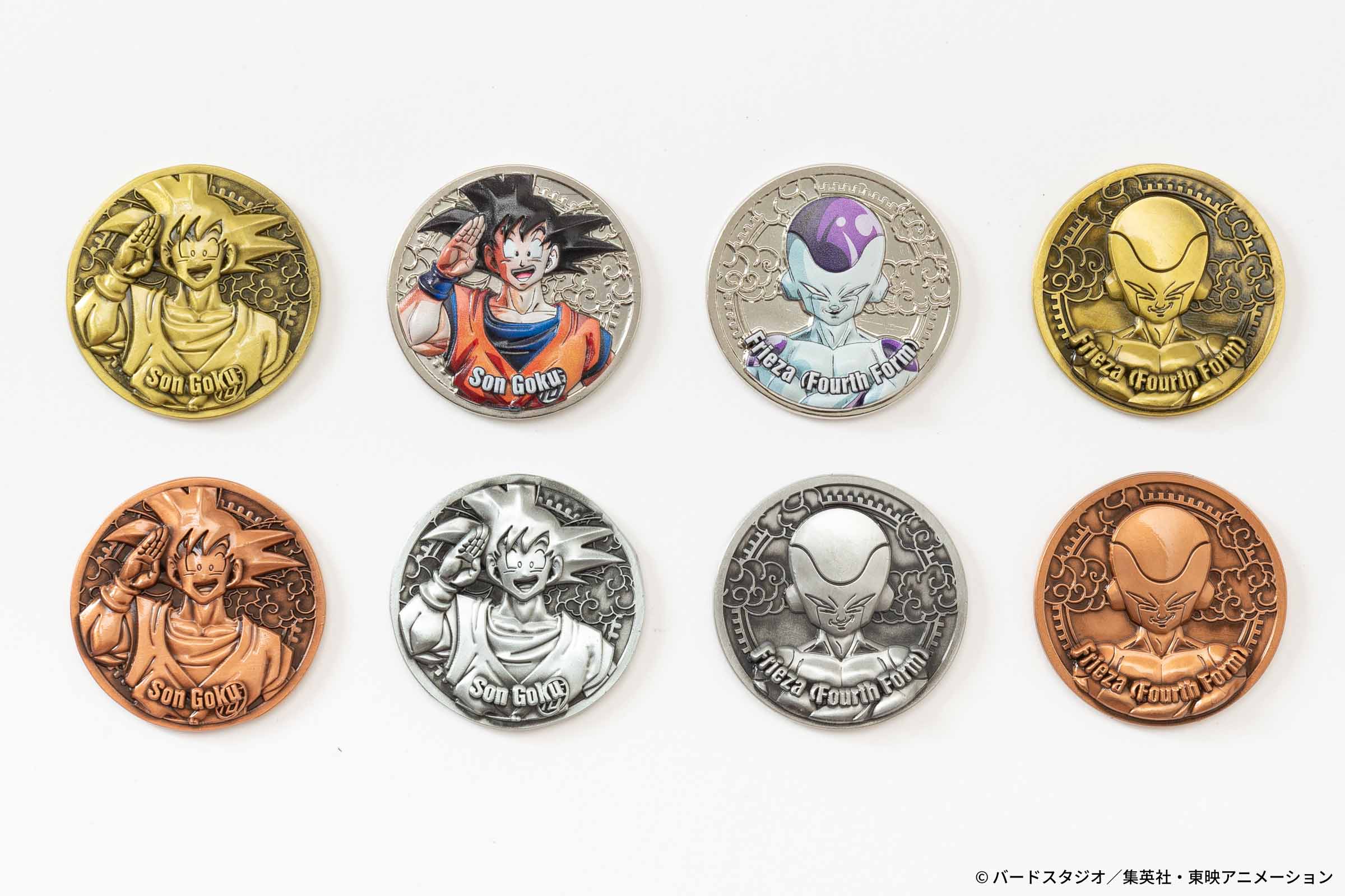 ドラゴンボールZ」のキャラクターたちをこだわりのレリーフで表現した