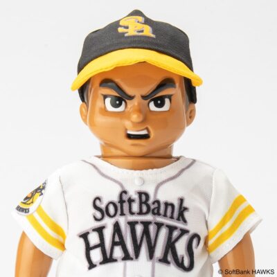 ゴッコ堂 – 福岡ソフトバンクホークス 気合田くん [ホームユニフォーム