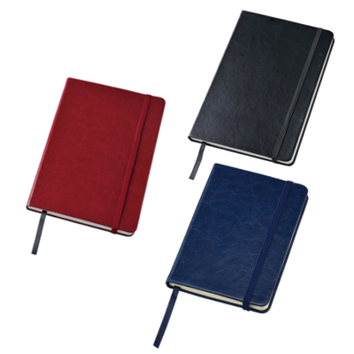 ハードカバーノートA6【販促花子ノベルティ】