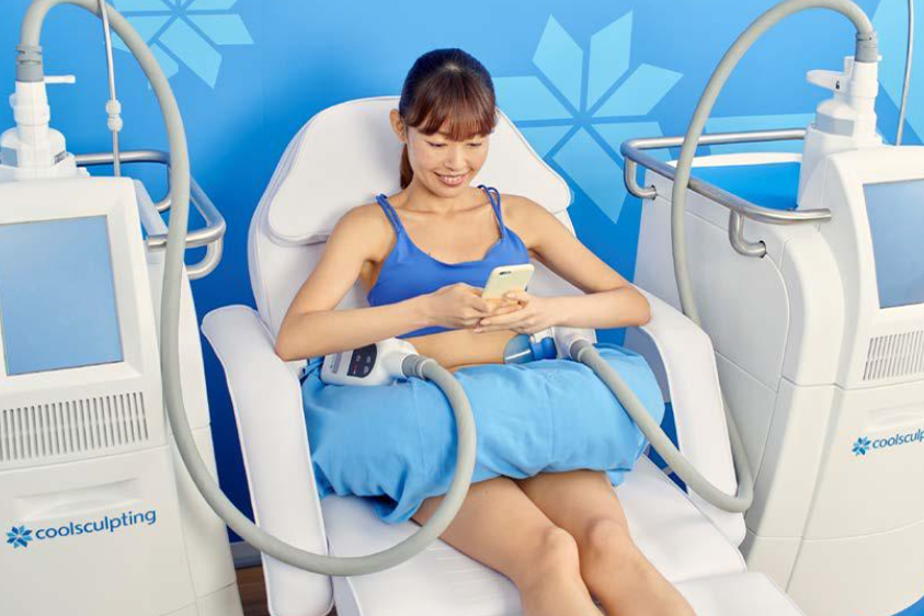 厚生労働省承認 4℃で冷却して脂肪を減少させる痩身治療機「クール