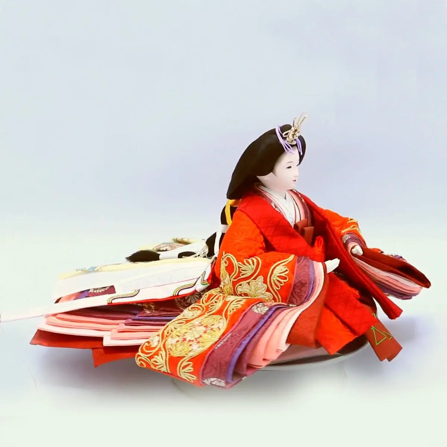 オーダーメイドできる。決める雛人形【Simple-Flower Girl かすみ雛