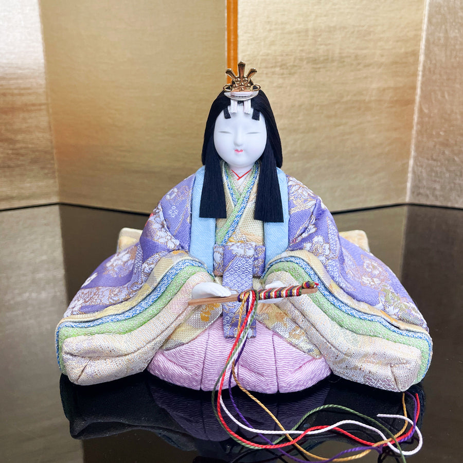 木目込｜真多呂作 彩美雛｜45cm｜ 有名作家 古今人形｜今どきの