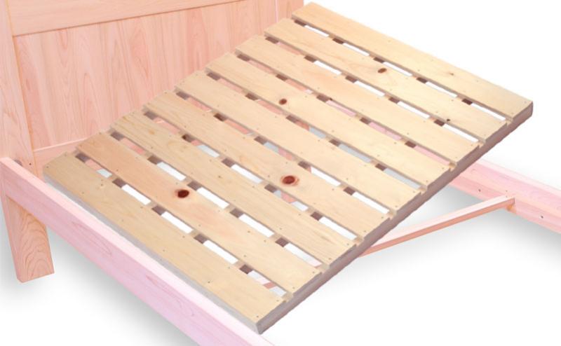 ベッド床板すのこ(交換用) 2枚セット (シングル)高さ4cm カビ対策 修理