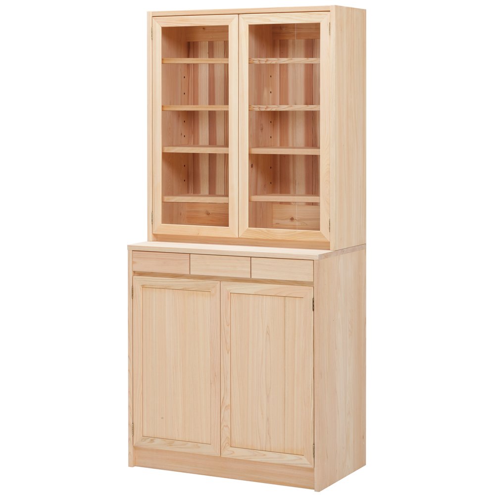 収納・食器棚｜ひのき無垢家具｜ヒノキクラフト