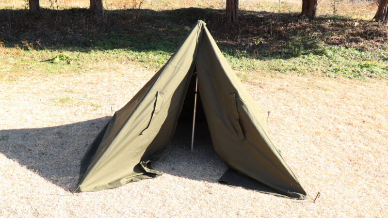 ポーランド軍幕（ポンチョテント）サイズ3 レビュー | Hide G3 Blog