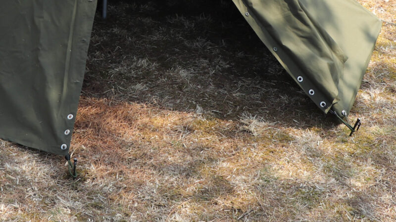 ポーランド軍幕（ポンチョテント）サイズ3 レビュー | Hide G3 Blog