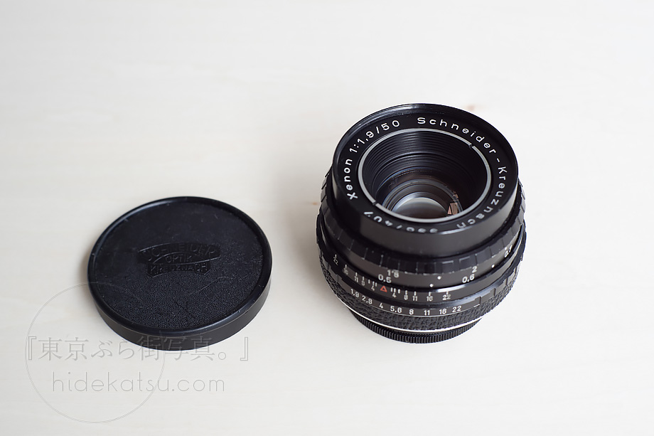 分厚い色味と優しい線の絵画的表現力 Schneider Xenon 50mm F1.9 M42