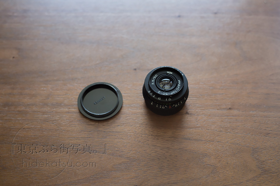 Industar 50-2 50mm 手頃に買えるパンケーキ型ロシアンレンズの鋭くも