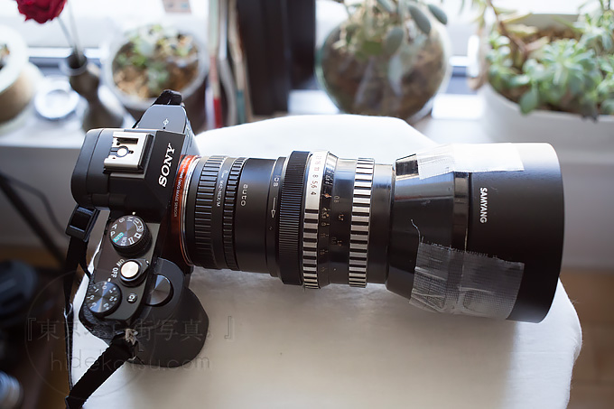 存在感のあるデカいフレクトゴンを発見！ハレーションもすごい存在感で