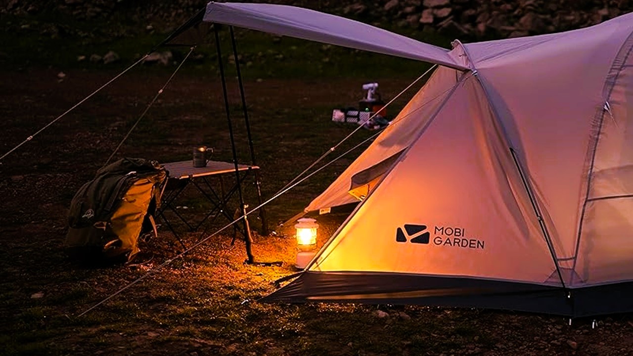 ゆる～くお洒落な4シーズンテント MOBI GARDEN COLD MOUNTAIN 3 AIR