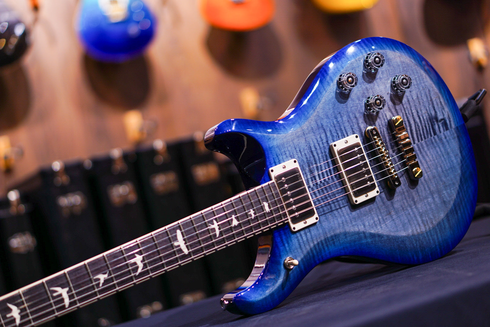 PRS S2 Mccarty 594 doublecut Faded Gray Black Blue Burst S2079021 2025