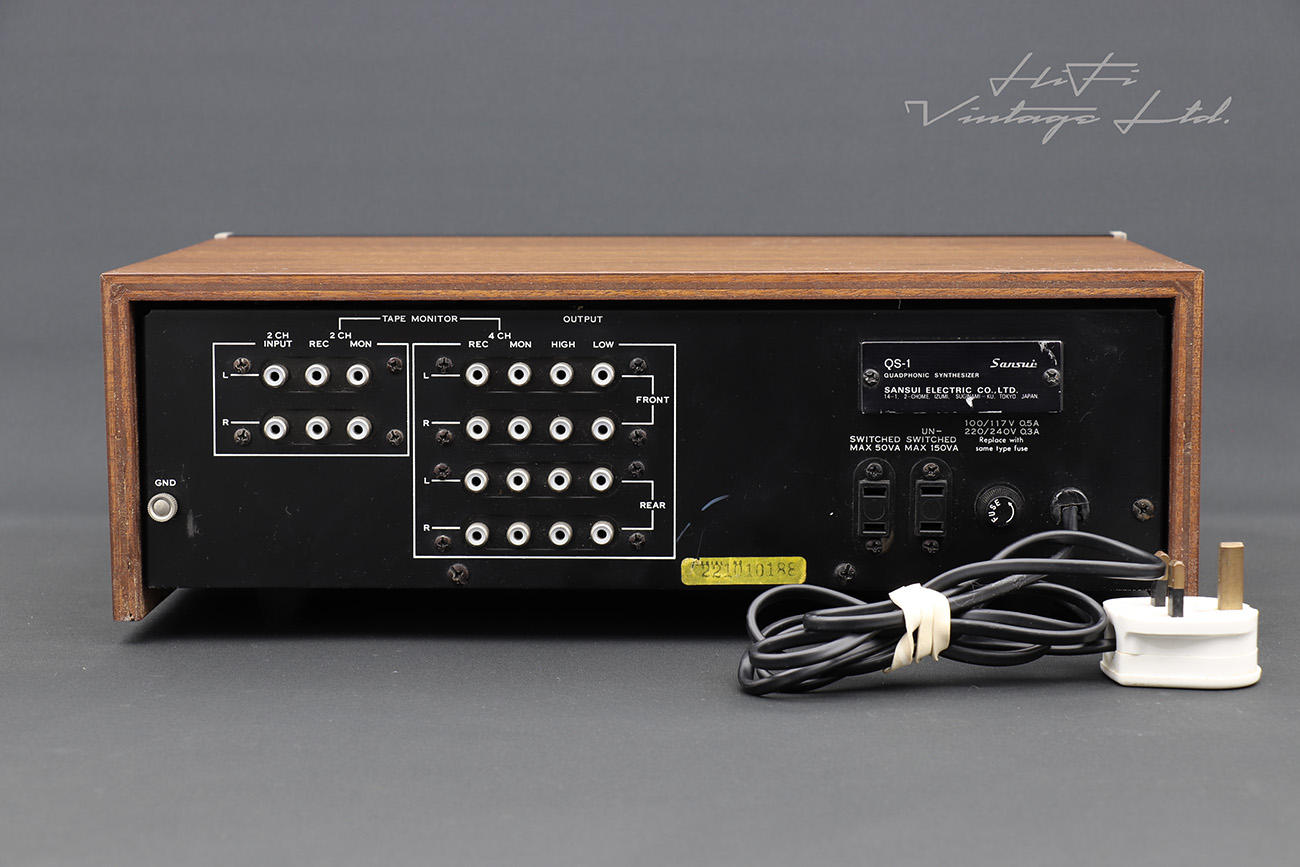 Sansui QS-1 Four Channel Synthesizer Decoder - HiFi Vintage