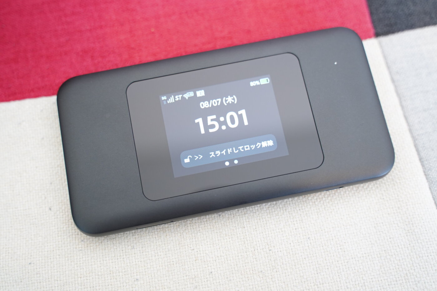 Speed Wi-Fi DOCK 5G 01実機レビュー。ドックとの比較とWiMAXの通信