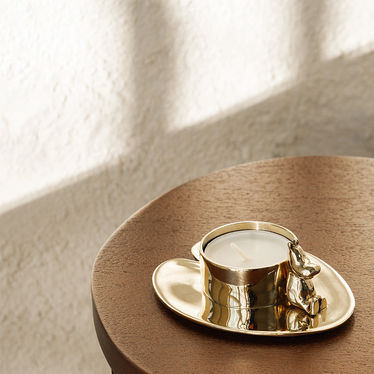 Moomintroll Nickel Candle Holder | Hilke x Moomin 80