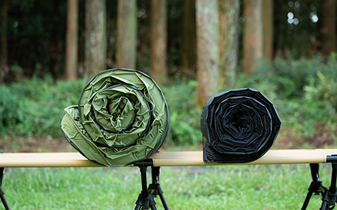 30秒で撤収、設営完了！厚さ10cm！全自動キャンプマット | HILLS FIELD