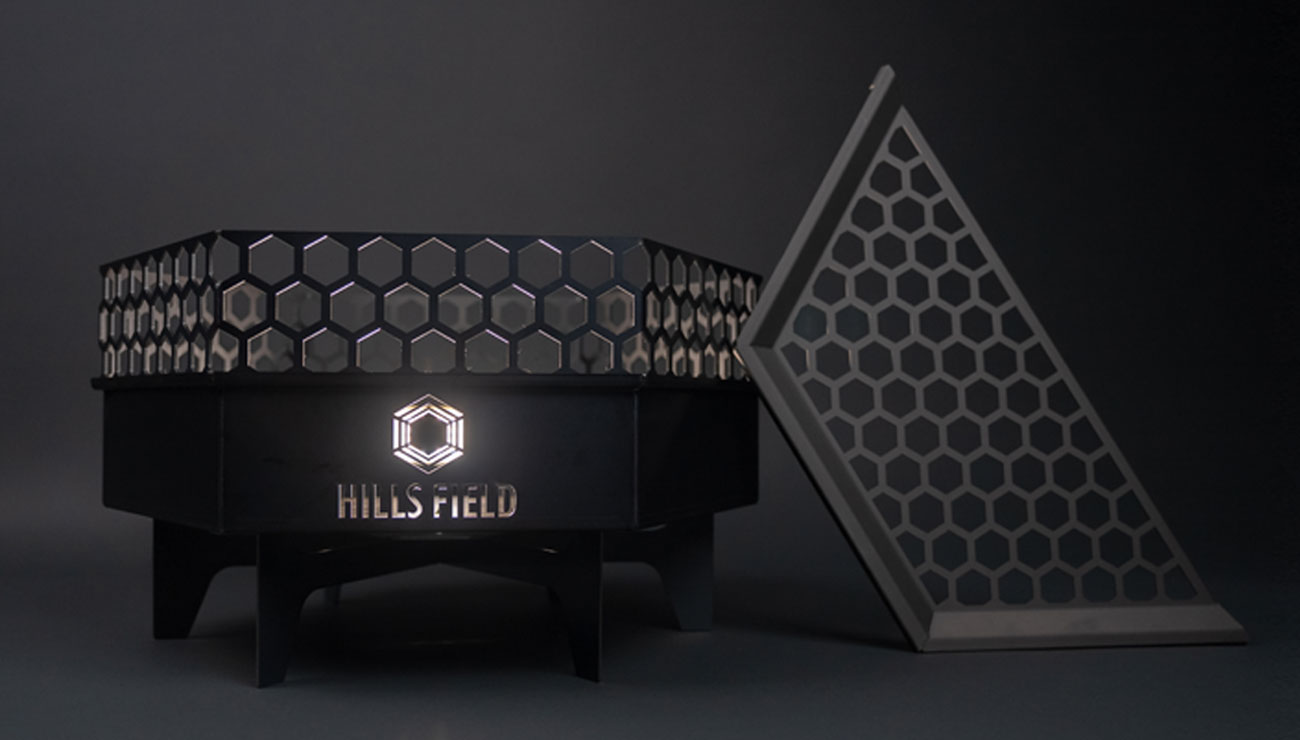 焚き火台 フリー座 ステンレス窒化処理ver | HILLS FIELD(ヒルズ