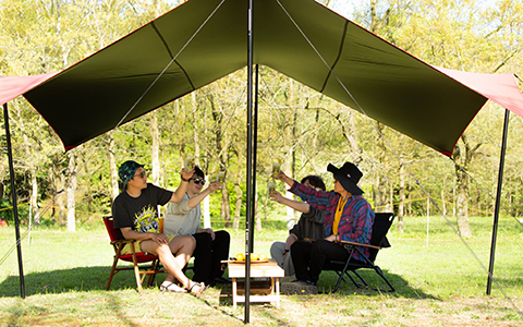 ハイスペックタープ THE TARP -ザ・タープ- カーキ | HILLS FIELD