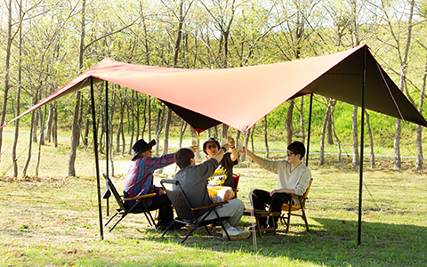 ハイスペックタープ THE TARP -ザ・タープ- カーキ | HILLS FIELD