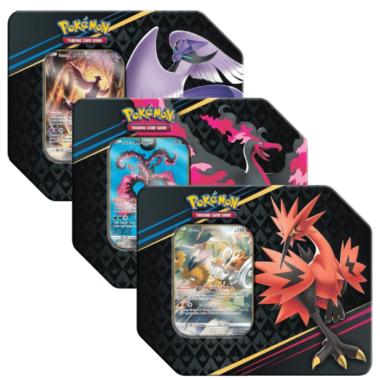 PRE-ORDER] Pokémon TCG: Sword & Shield Crown Zenith Tins | Set of