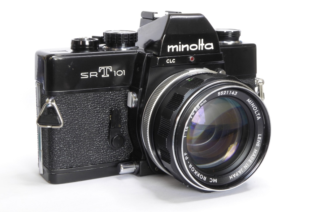 Minolta SRT101 MC Rokkor 58mm f1.4 Lens Black- High 5 Cameras