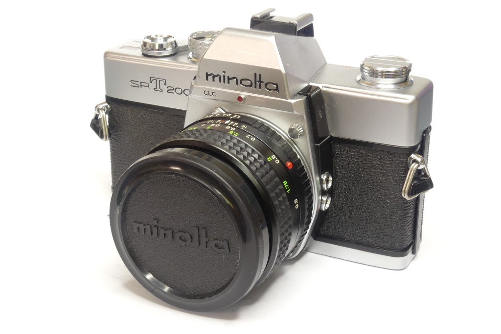 Minolta SRT-200 SLR Camera MCX Rokkor X 50mm f1.7 - High 5 Cameras