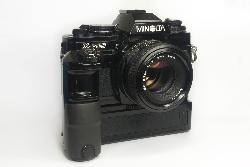 Minolta X-700 with Motor-drive - High 5 Cameras