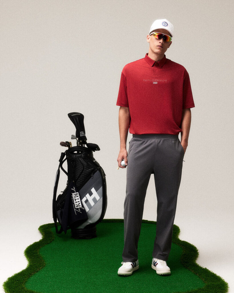 Kith × TaylorMade、コラボコレクション発売。ゴルフアイテムや