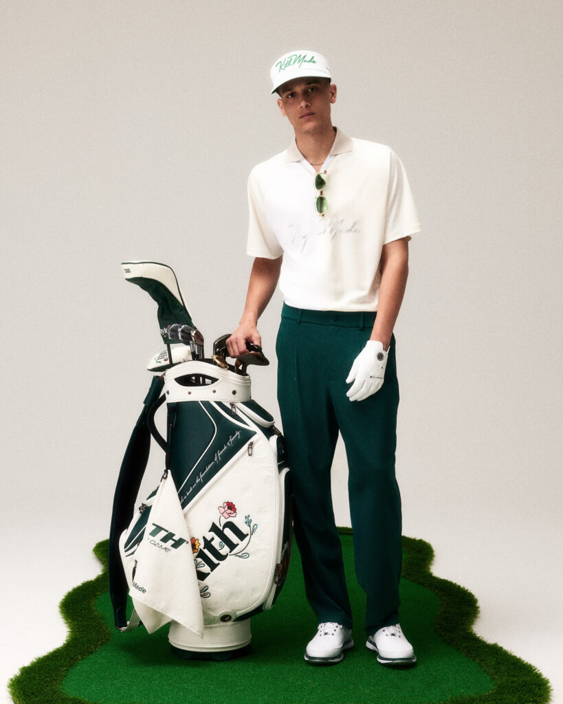 Kith × TaylorMade、コラボコレクション発売。ゴルフアイテムや